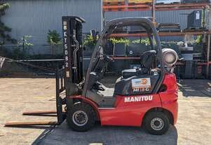 MANITOU 1.8T LPG Forklift | Container Entry | Side Shift