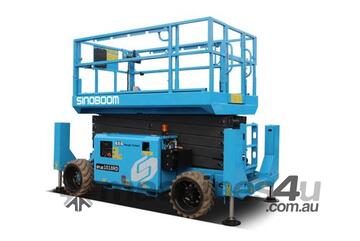 SINOBOOM 1018RD(3369RD) 33ft Diesel Scissor Lift For  