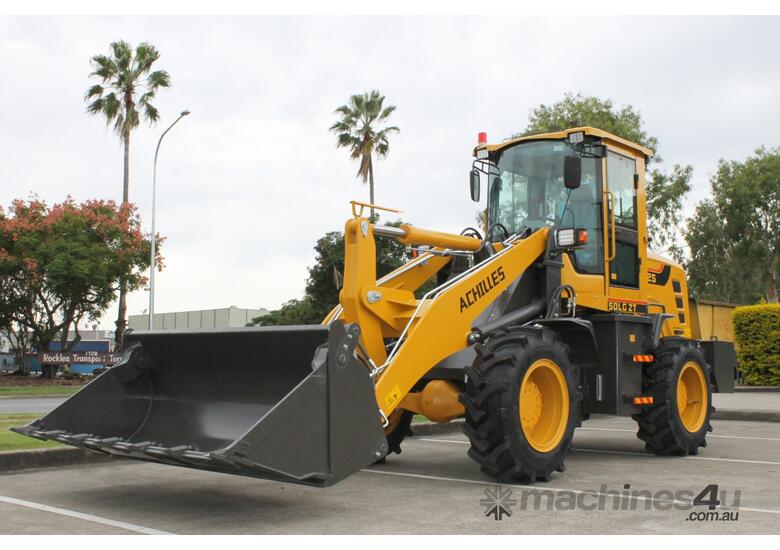 caption Achilles ZT25 Wheel Loader 2.5ton Loading