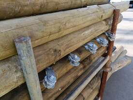 2 x Stillages of Pine Timber Posts - picture0' - Click to enlarge