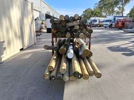 2 x Stillages of Pine Timber Posts - picture1' - Click to enlarge