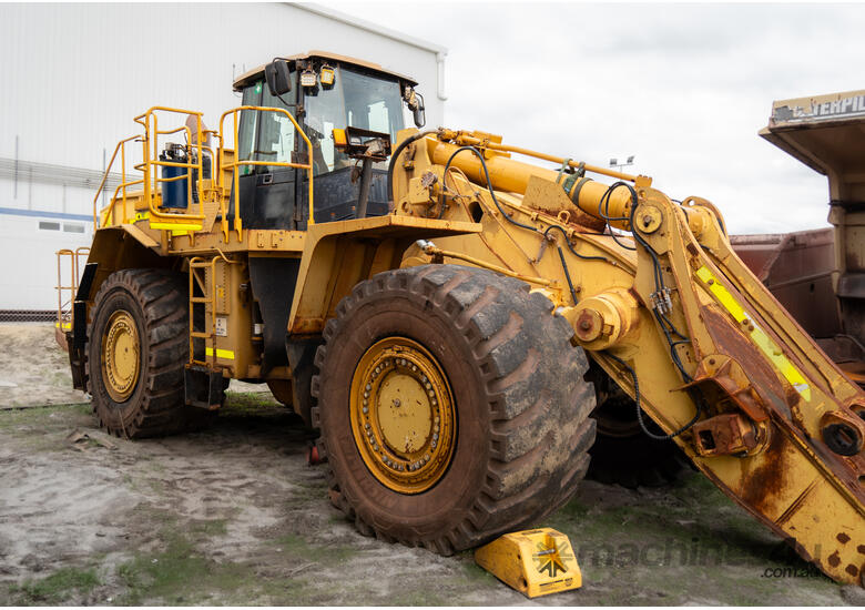 2011 Caterpillar 988H Wheel Loader - High Lift, Mine Spec, Spade Nose, Fire Suppression