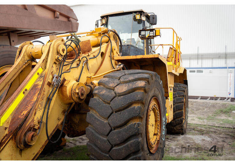 2011 Caterpillar 988H Wheel Loader - High Lift, Mine Spec, Spade Nose, Fire Suppression