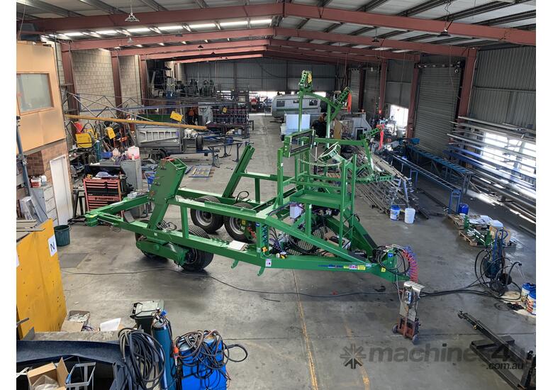 20T Advanced Cable Trailer/Jinker (Road Train) - Easy to load and rapid deployment.