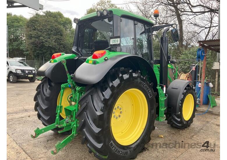 caption 2018 John Deere 6125M Row Crop Tractors