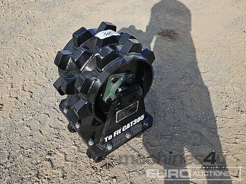 Unused GIYI Compaction Wheel to suit CAT 305 