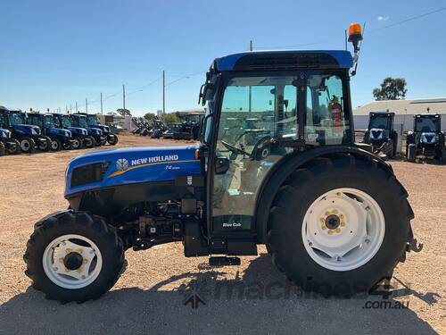caption 2022 New Holland T4.105N 4WD Tractor
