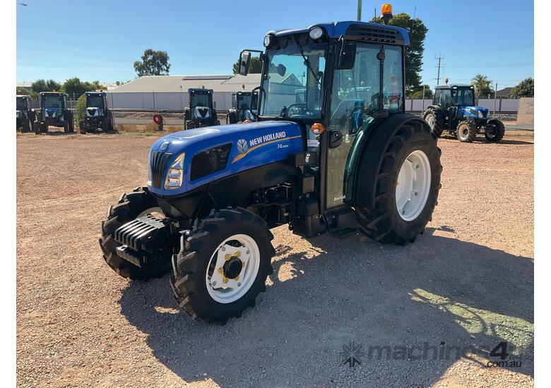 caption 2022 New Holland T4.105N 4WD Tractor