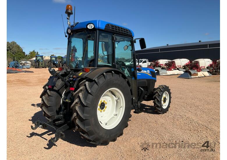 caption 2022 New Holland T4.105N 4WD Tractor
