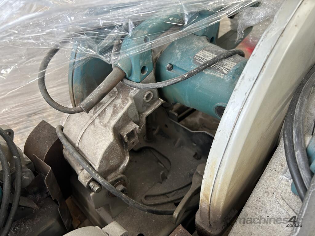 Used x5 Makita Drop Saws Unreserved in HEXHAM, NSW