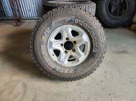 Qty of 4 LT265/75R16 Tyres on Rims - picture2' - Click to enlarge