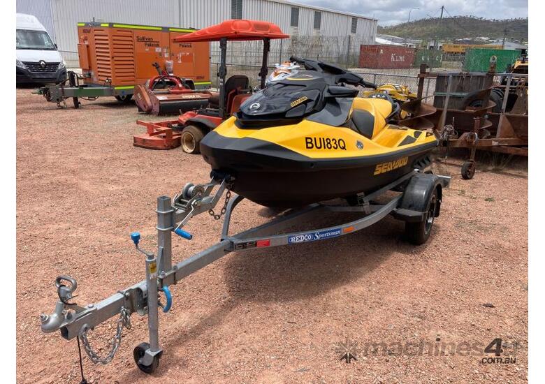 caption 2023 Seadoo GTR 230 Fibreglass Jetski and Trailer