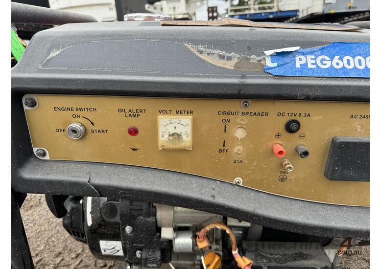 caption Paramount 240V Petrol Generator