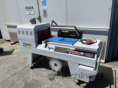 L Bar Sealer with Heat Tunnel, Semi Automatic. 