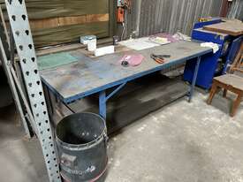 2x Steel Work Benches - picture0' - Click to enlarge