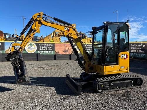 2024 Caterpillar 303CR Rubber Tracked Mini Excavators, Compact and Versatile!
