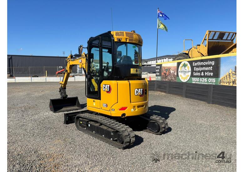 2024 Caterpillar 303CR Rubber Tracked Mini Excavators, Compact and Versatile!