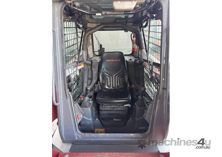 caption Takeuchi TL8R2 Skid Steer Loader - Near New Condition!