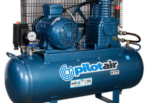 K17T Reciprocating Air Compressor, MEP appd Electric, 3 Phase, 415V, 3.0 HP, Aust manufactured