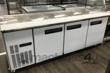 Thermaster Three Door Cold Bench Salad Station 6x1/1 GN Pans PG210FA-XB