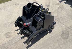 Dual Ram Hydraulic Grapple Attachment to Suit 3T Excavator