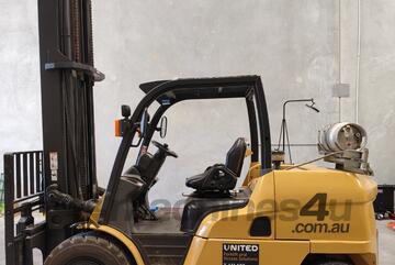2014 CATERPILLAR 5.5T GP55NT LPG FORKLIFT