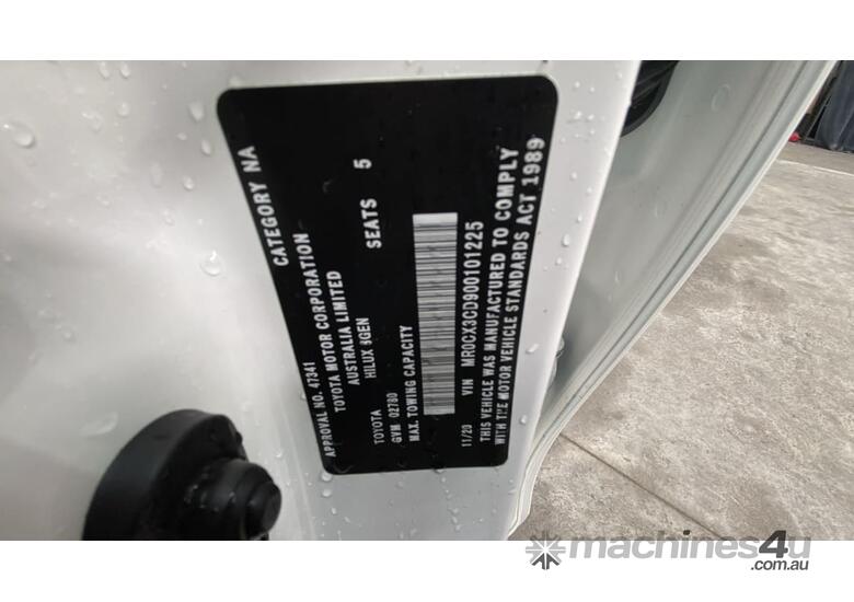 caption 2020 Toyota Hilux 4x2 Workmate Dual Cab Petrol (Auto)
