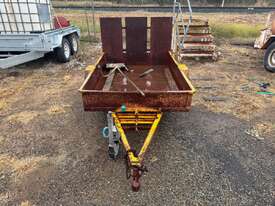 1988 Homemade Single Axle Tilting Plant Trailer - picture0' - Click to enlarge
