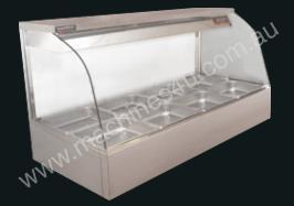 Woodson Curved Glass Hot Food Displays - WHFC24