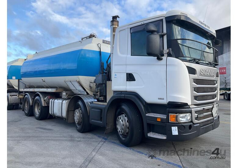 caption 2013 Scania G480 Tanker