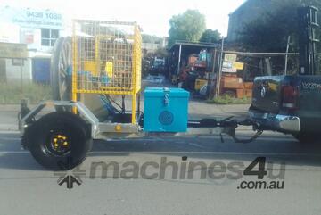 3.5 Kn Captan fibre optic winch , 2cyl diesel , trailer mounted , low hrs ,