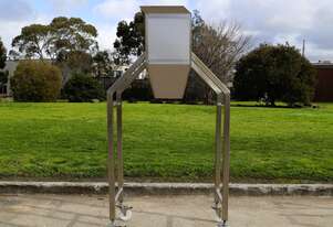 Stainless Steel Hopper - 700 x 400mm Opening Stainless Steel Hopper - 700 x 400mm Opening