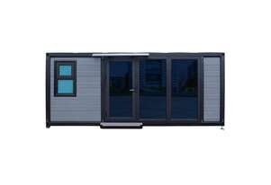 Donga New Bathroom/Kitchen/Bedroom 6x2.2m 2.4m High Fold Out Bed