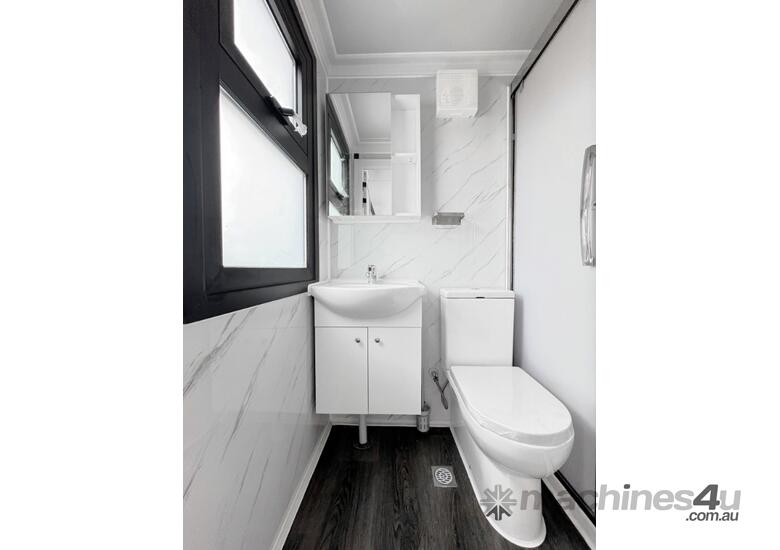 Donga New Bathroom/Kitchen/Bedroom 6x2.2m 2.4m High Fold Out Bed