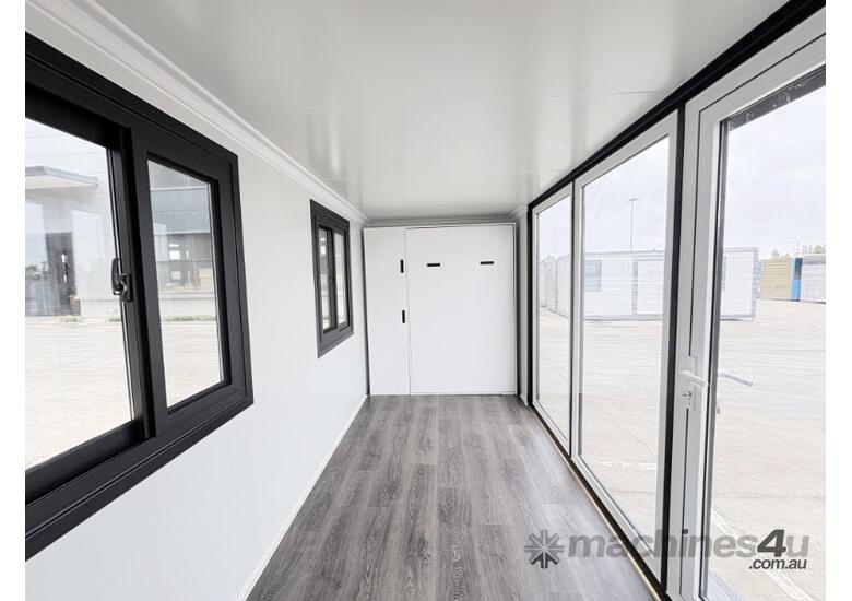 Donga New Bathroom/Kitchen/Bedroom 6x2.2m 2.4m High Fold Out Bed