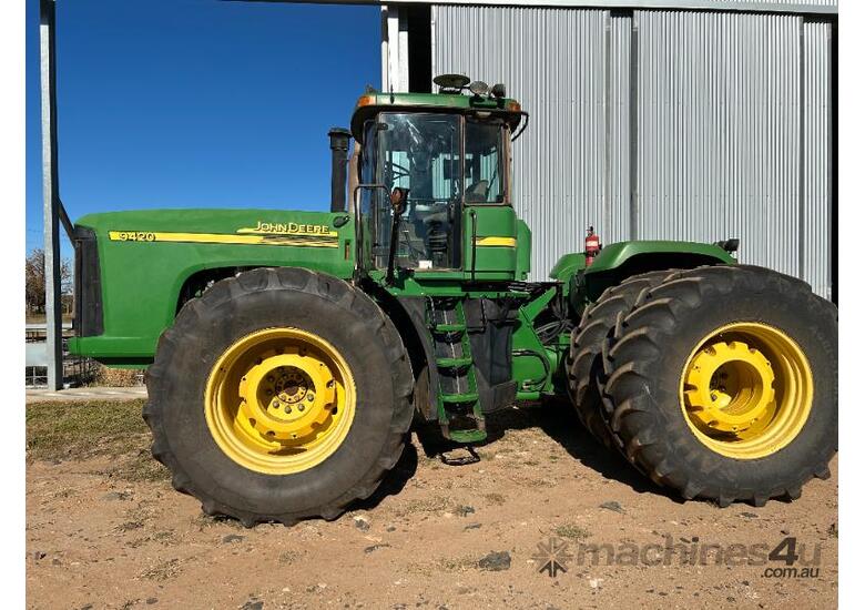 caption John Deere 9420 Tractor