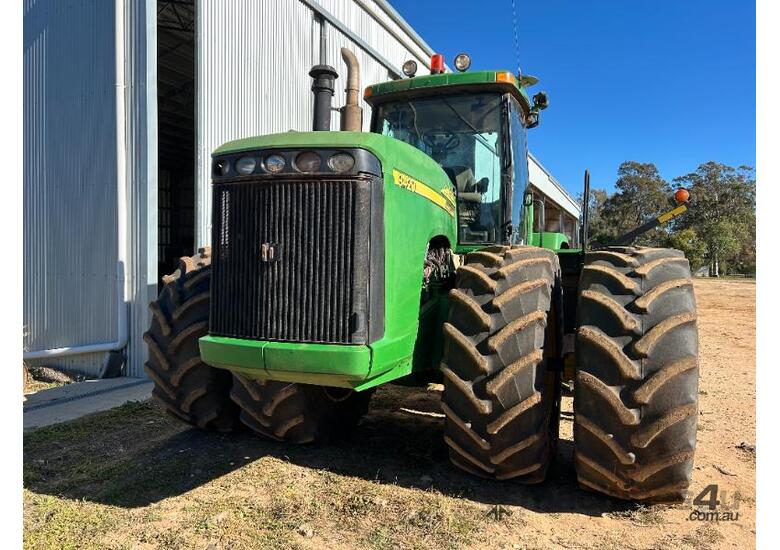 caption John Deere 9420 Tractor