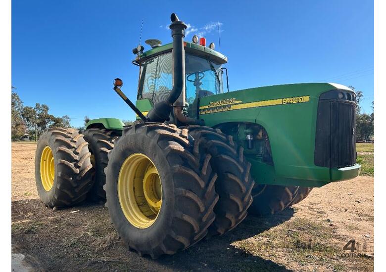 caption John Deere 9420 Tractor