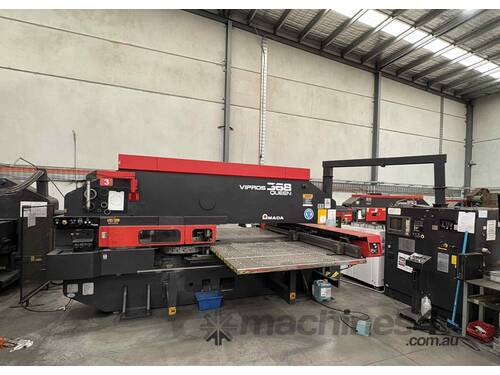caption 1987 Amada Vipros 368 Queen CNC Turret Punch Press - Dandenong VIC