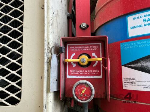 caption 2023 Normet Underground Shotcrete Sprayer