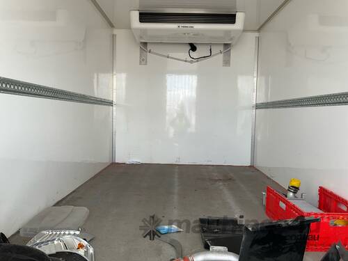 caption 2023 Mitsubishi FUSO Refrigerated Pantech