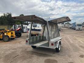 2021 MW Sheet Metal Single Axle Enclosed Box Trailer - picture2' - Click to enlarge