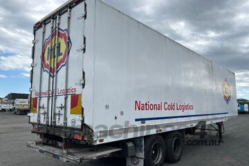 1998 Fibreglass Transport Equipment FTE 2A Tandem Axle Pantech Trailer