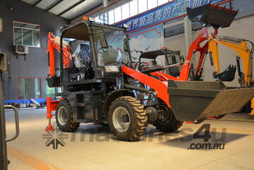 3.5T Compact Backhoe Loader | 3.9m Lift Height | 2.1m Dig Depth | 35km/h Speed