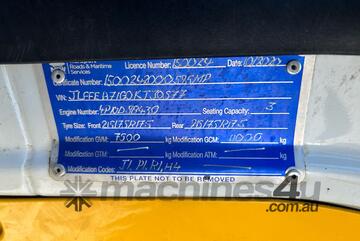 2020 Mitsubishi Fuso Canter 815 Table Top