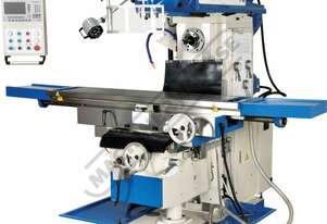 BM-1600 Heavy Duty Universal Milling Machine Table Travel: (X) - 1310mm (Y) - 300mm (Z) - 410mm Incl
