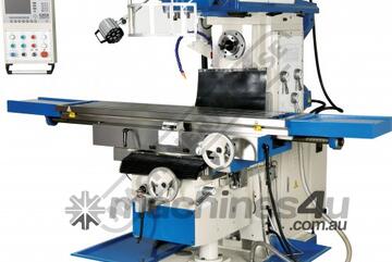Heavy Duty Universal Milling Machine BM-1600 Table Travel: (X) - 1310mm (Y) - 300mm (Z) - 410mm Incl
