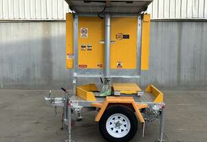 2024 Data Signs A Single Axle VMS Board Trailer