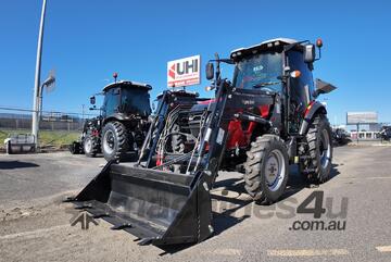 UHI T554P 55 HP P-Series 4WD Tractor | Fully Enclosed Cab | 3 Attachment Package