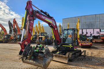 2022 YANMAR VIO80 8T EXCAVATOR (M904) WITH TILT HITCH, BUCKETS, CIVIL SPEC AND 1685 HOURS